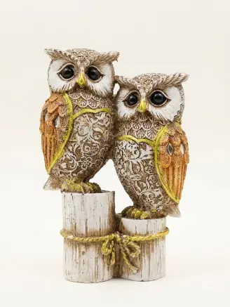 Owl couple decorative showpiece for home decor